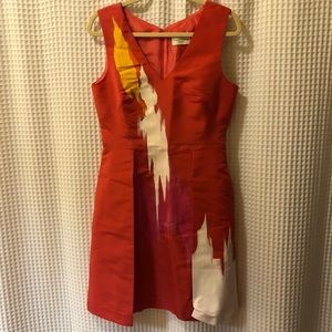 Charlotte Brody Hand Painted Cocktail Dress